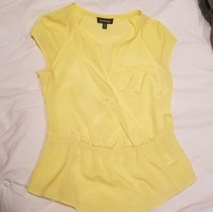 bebe wrap effect top